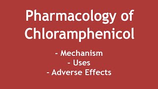 Pharmacology of Chloramphenicol  Mechanism Uses amp Adverse Effects ENGLISH  Dr Shikha Parmar [upl. by Gipsy]