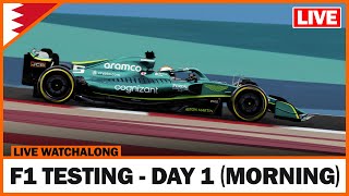 LIVE 2022 F1 Bahrain Testing Day 1 Morning [upl. by Haney]