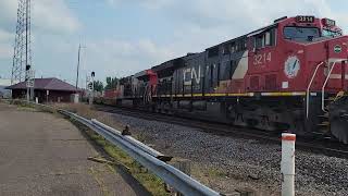 CN 3214 M357 at Ladysmith WI on 72724 [upl. by Neala]