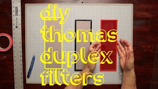 DIY Safelight Filters for the Thomas Duplex [upl. by Anilat]