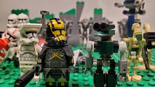 Ambush The Patrol Part 1 Lego Star Wars The Clone Wars Stop Motion [upl. by The]