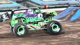 Monster Jam Sydney 2024 Grave Digger Freestyle [upl. by Seuqram485]