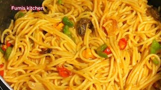 Easy way to make spaghetti how to make spaghetti [upl. by Notsgnal]