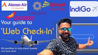 Flight Main Web CheckIn Kaise Kare in 2024 How To Do Web CheckIn 2024 Detailed Guide [upl. by Elagibba149]