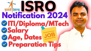 ISROURSC Recruitment 2024 ITIDiplomaMTechMSc Salary Age Limit Latest Govt Job Vacancy 2024 [upl. by Anha]