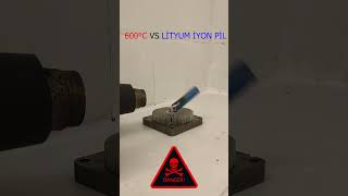 600°C VS LİTYUM İYON PİL  HAVAYA UÇMA GARANTİLİ [upl. by Mcfadden]