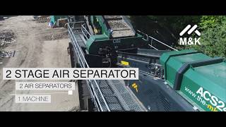 Fines Treatment Flip Flow Screen Air Density Separator [upl. by Erasmus]