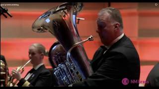 Czardas Tuba soloist Eirik The Viking Eirik Gjerdevik Brass NM Gala Concert 2018 [upl. by Barnaba]