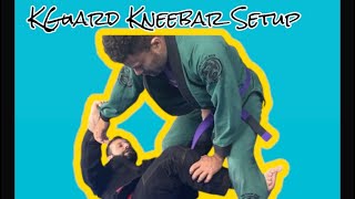 KGuard KneeBar Setup  Slick BJJ Technique [upl. by Munshi]