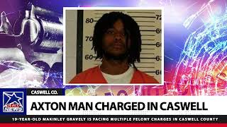 AXTON MAN CHARGED IN CASWELL COUNTY [upl. by Gyasi992]