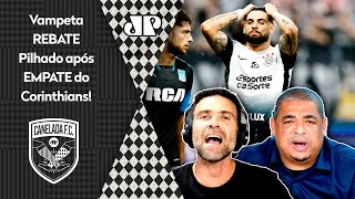 quotEU NÃO CONCORDO SÓ QUEM JOGOU SABE Cara o Corinthians contra o Racingquot Vampeta REBATE Pilhado [upl. by Templia421]