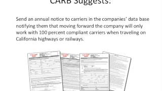 CARB Regulations [upl. by Ahsiam411]