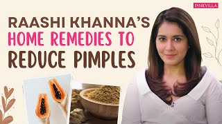 Raashi Khanna Reveals SKIN CARE Tips To Avoid Pimples  Raashi Khanna  Pimples Remedies  Pinkvilla [upl. by Hollyanne328]