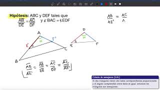 Criterios de Semejanza  Clase 8  Parte 2 [upl. by Slifka]