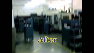 Before After 5s Implementation on Shop floor [upl. by Ecnav]