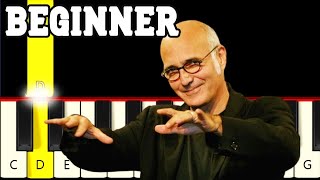 Experience  Einaudi  Very Easy Piano tutorial  Beginner [upl. by Htebazila]