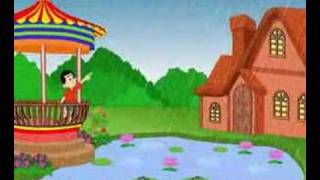 Nursery Rhymes Rain Rain Go away with Lyrics [upl. by Fernyak]