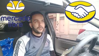 Trabajando como REPARTIDOR de MERCADOLIBRE [upl. by Laynad]