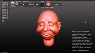 Character Concept in Sculptris [upl. by Docila]