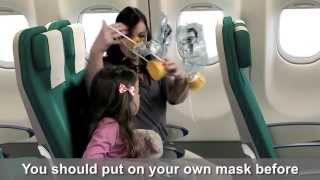 Visual  Aer Lingus Safety Video [upl. by Yknip699]