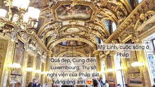 433  Cung điện Luxembourg nghị viện được dát vàng lộng lẫy  Le Palais Luxembourg partie 2 [upl. by Nirok]