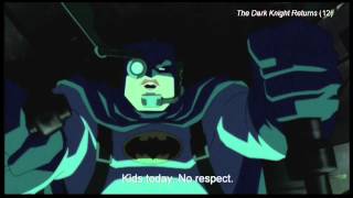 clip10 part1 quotMutants Surrender now or be destroyedquot The Dark Knight Returns [upl. by Ettennil278]