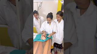 How to Swaddle a Baby Part4  Health Sector healthsector shorts youtubeshorts nursing nurse [upl. by Enilrad]