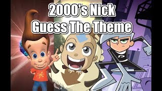 2000s Nickelodeon Theme Challenge  Can You Guess Them [upl. by Gibeon]