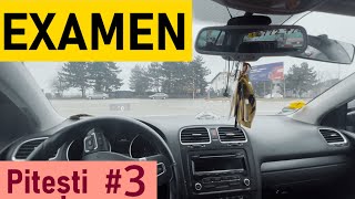 SIMULARE EXAMEN AUTO LA PITESTI 3 [upl. by Soirtemed95]