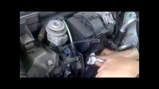 DIY Mercedes Benz W211 Coolant Temperature Sensor [upl. by Sang]