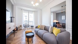 Ref 16298 2Bedroom furnished apartment for rent on Boulevard Exelmans Paris 16th [upl. by Wileen63]