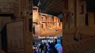 Stunt show at Rammoji Film City hyderabad [upl. by Jud]