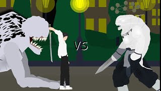 yuta vs mahoraga Stick nodes Animation [upl. by Eiryt]