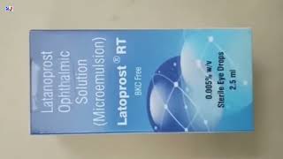 Latoprost RT Eye Drops  Latoprost RT BKC Free Eye drops  Latanoprost Ophthalmic Solution Uses [upl. by Amol]