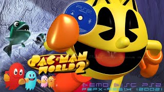 PacMan World 2 promotional video  PS2 demo disc PBPX95514 2002 [upl. by Navac]