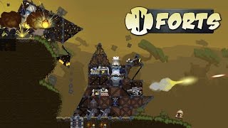 Forts Multiplayer Funny Moments amp Defeating the Chinese  Forts Multiplayer Gameplay [upl. by Razaile]