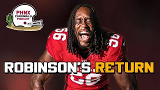 Watch Darius Robinson Return to Practice  Arizona Cardinals 1st Rounders Season Debut Imminent [upl. by Assanav860]