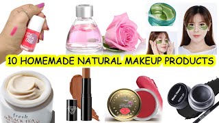 10 DIY natural makeup amp skincare products making at home  Homemade organic beauty products [upl. by Evaleen]