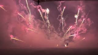 Weston Park model airshow international 2024 fireworks show [upl. by Eniamirt]