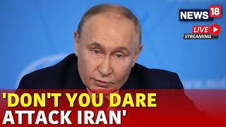 Israel Vs Iran War Live  Vladmir Putin Message To Netanyahu Live  Israel Vs Lebanon War  N18G [upl. by Adey135]