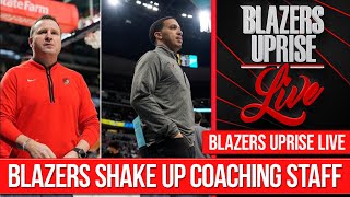 Blazers Mutually Part Ways with Scott Brooks amp Rodney Billups  Blazers Uprise Live [upl. by Price]