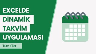 Excelde YILLIK TAVİM Uygulaması TÜM YILLAR  RESMİ TATİL amp ÖZEL GÜNLER RENKLENDİRİLMİŞ [upl. by Analat]