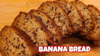 BANANA BREAD RECIPE No need mixer [upl. by Grigson937]