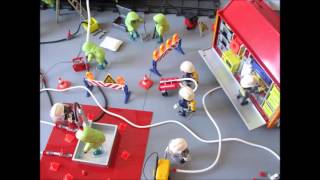 Playmobil Feuerwehr Sammlung Teil 9 Feuerwehr Rettungsdienst [upl. by Eonak]