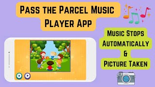 Pass the Parcel Music Player App  Pass the Parcel Music that Stops  Musical Chairs Music Player [upl. by Goodwin]