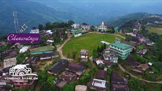 Drone footage of Chenwetnyu village  Mon Town [upl. by Rosenblum]