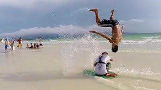 Epic Skimboarding Tricks and Jumps  People Are Awesome [upl. by Melton880]