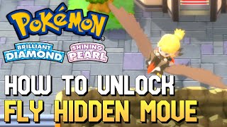 Pokemon Brilliant Diamond amp Shining Pearl  How To Unlock Fly Hidden Move [upl. by Erait]