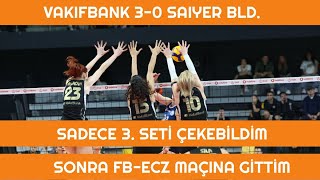 Vakıfbank 30 Sarıyer BLD Maçı 26102024 [upl. by Enimisaj]