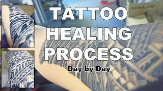 TATTOO HEALING PROCESS  Tagalog [upl. by Shelden]